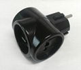 Russia electrical adapter plug with socket