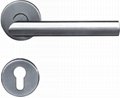 stainless steel tube lever handle 2