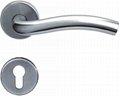 stainless steel tube lever handle 1