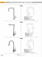 stainless steel kitchen faucet