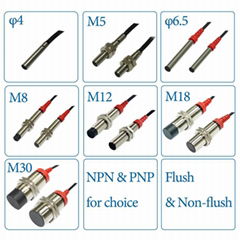 metal detector sensor, inductive proximity switch, approach sensors