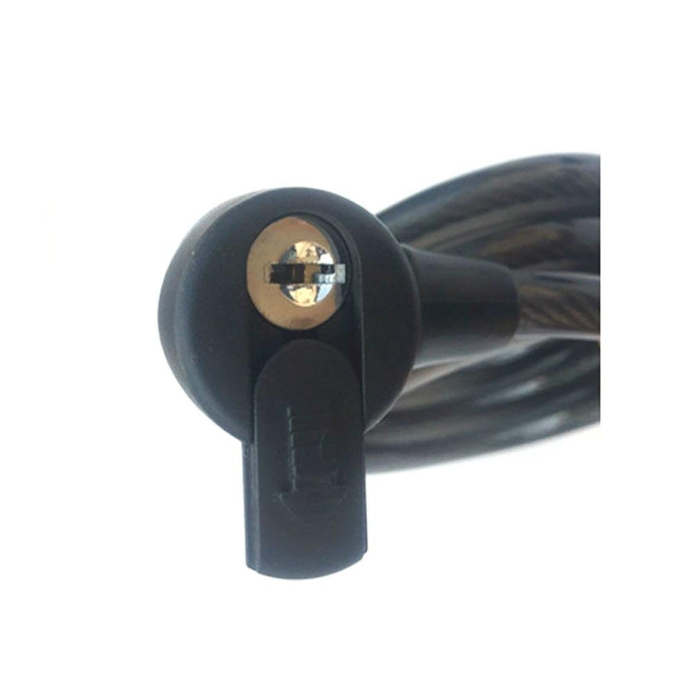 High Quality Steel Black Cable Lock Bike Lock 4