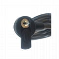 High Quality Steel Black Cable Lock Bike Lock 4