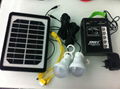 AT-111 mini solar lighting system with USB  