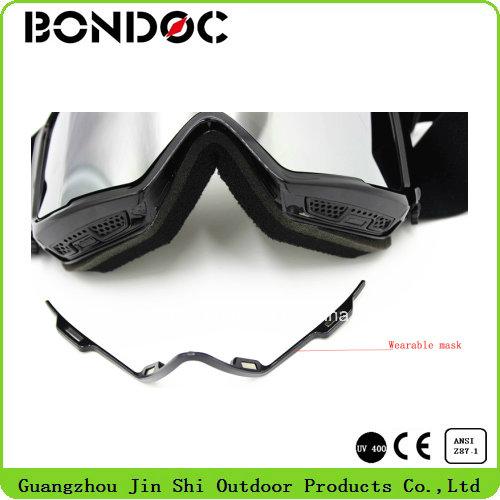 Colorful Frame Easily Replace Ski Goggles JS6036 BONDOC (China