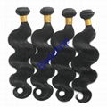 Brazilian Peruvian Malaysian Virgin Human Hair Body Straight Curly Deep Wave  7