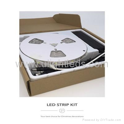 Super brightness bendable soft RGB flexible led strip kit 2