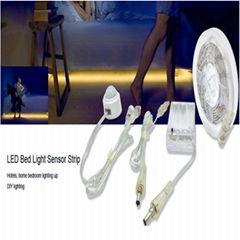 Activated LED bed light smart motion