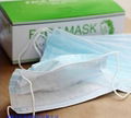 Disposable non-woven face mask