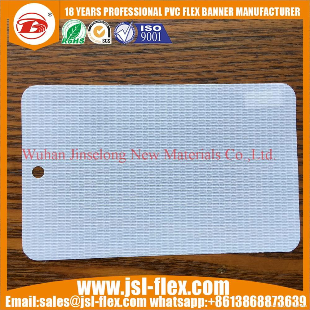 340gsm (10oz) 200D*300D 18*12 JINGSELONG Flex Sheet Banner 5