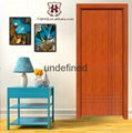 Modern live style for wood door design 1