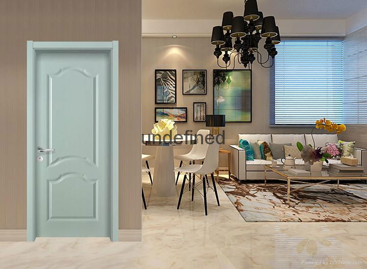HONMAX European style composite baking varnish color painting interior wood door 3