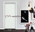 HONMAX YH4006 modern and latest interior fashionable wood door   1