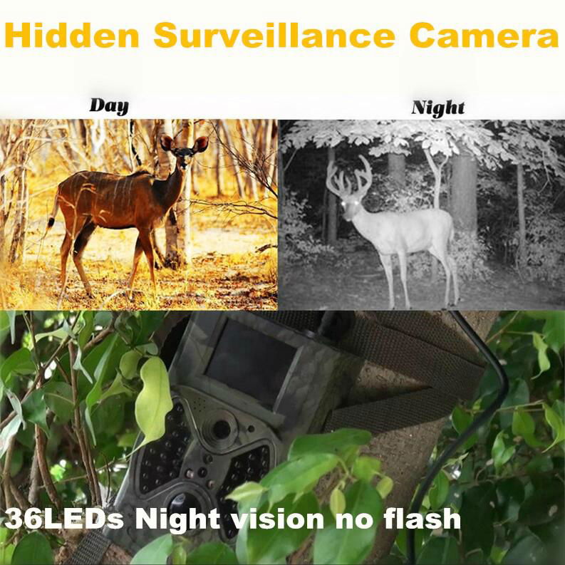 trail Camera 12MP 1080P IR Trail Security Stealth cam HC300M hunting camera 5