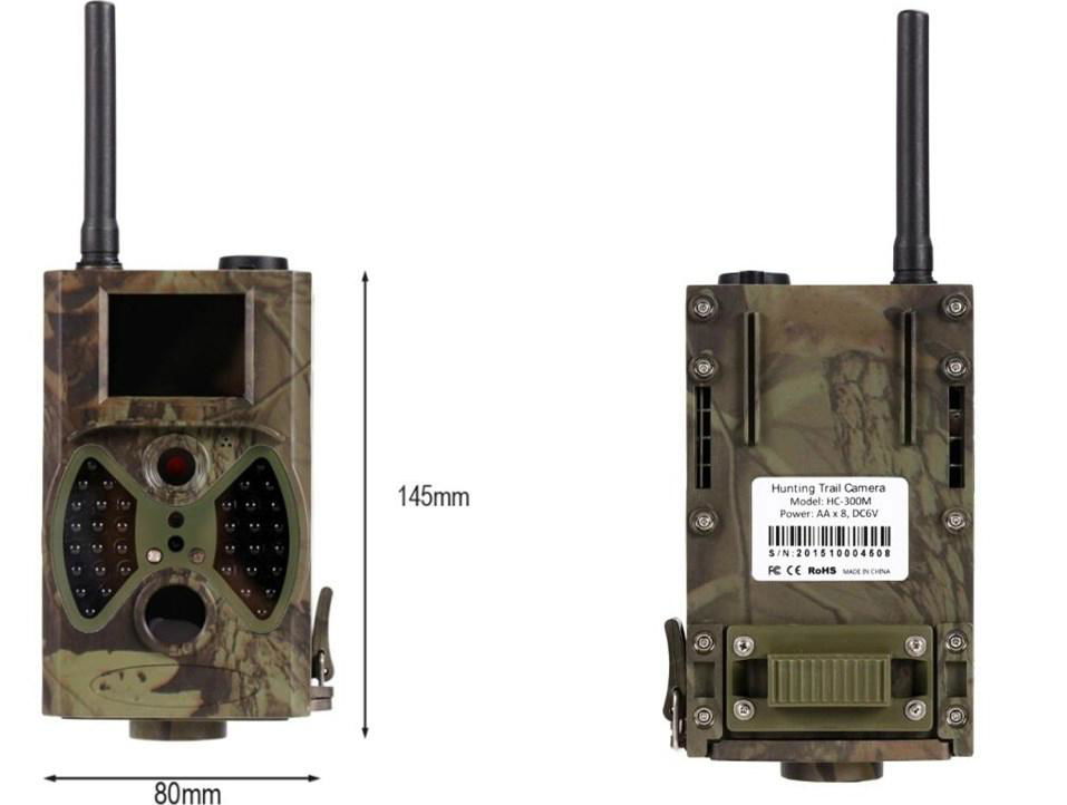 MMS SMS Control Wildlife Hunting Camera HC300M Email trail camera 2
