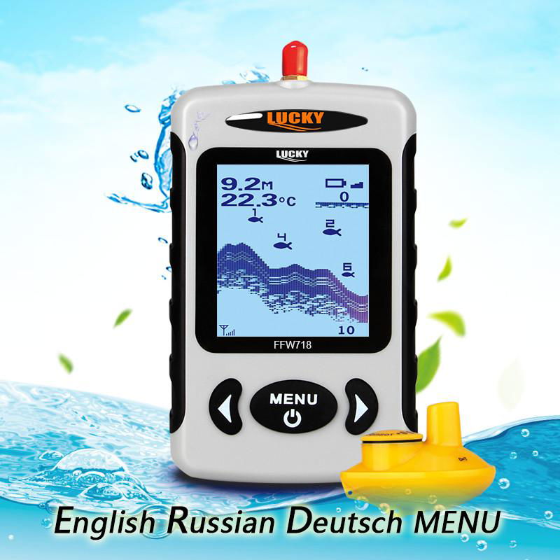 Sonar Fish Finder Echo Sounders For Fishing Finder Wireless ffw718 FindFish 3