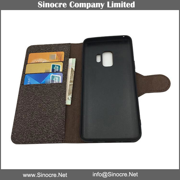 wholesale leather phone case for Samsung