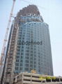 Glass curtain wall base material fire prevention board