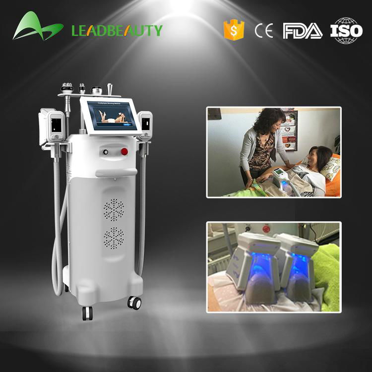 -15℃ to 5℃ cool cryolipolysis slimming 40K cavitation RF for clinic use