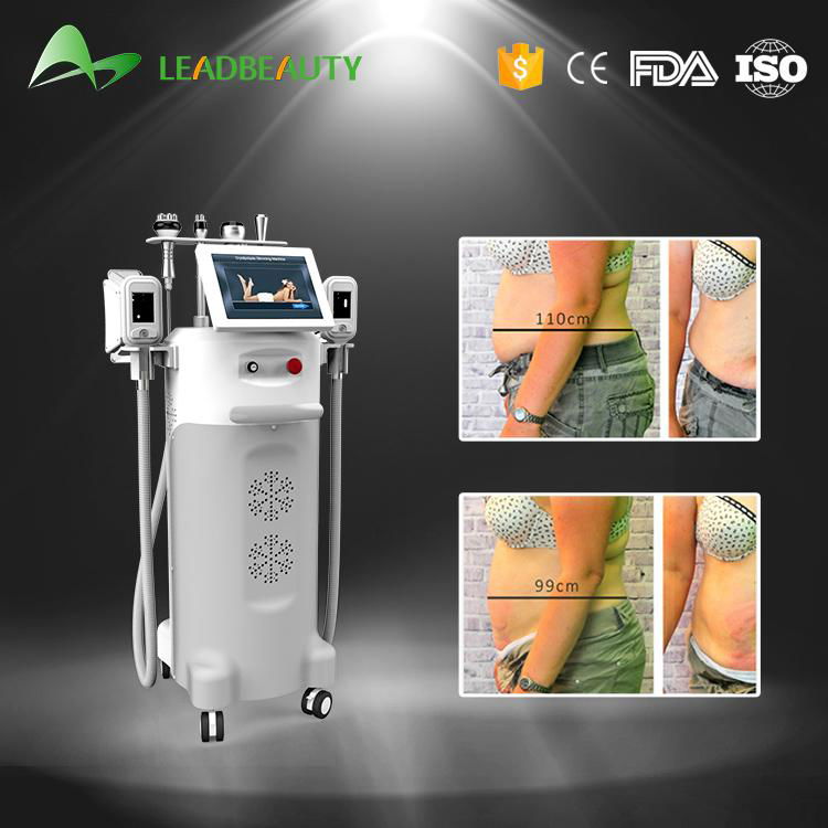 -15℃ to 5℃ cool cryolipolysis slimming 40K cavitation RF for clinic use 3