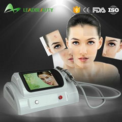 Fractional rf microneedle wrinkle scar