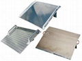 Aluminum Dockboards with Welded Aluminum