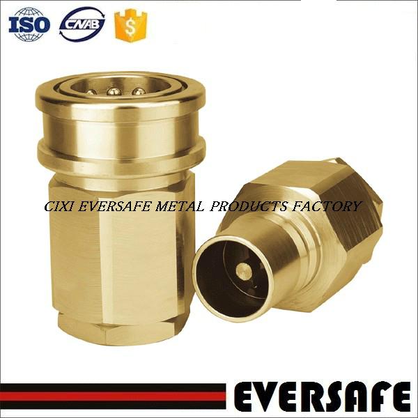 Carbon steel hydraulic quick release coupling for ISO 7241-1 B Interchange 4