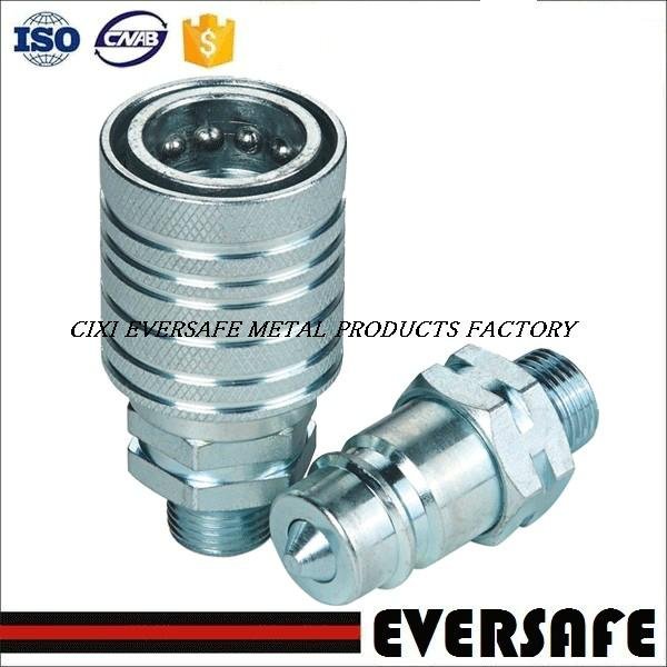 HIGH GRADE CARBON STEEL PUSH AND PULL TYPE HYDRAULIC QUICK COUPLINGS