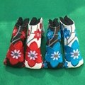 Flower PU Leather Golf Putter Head Club Covers 1