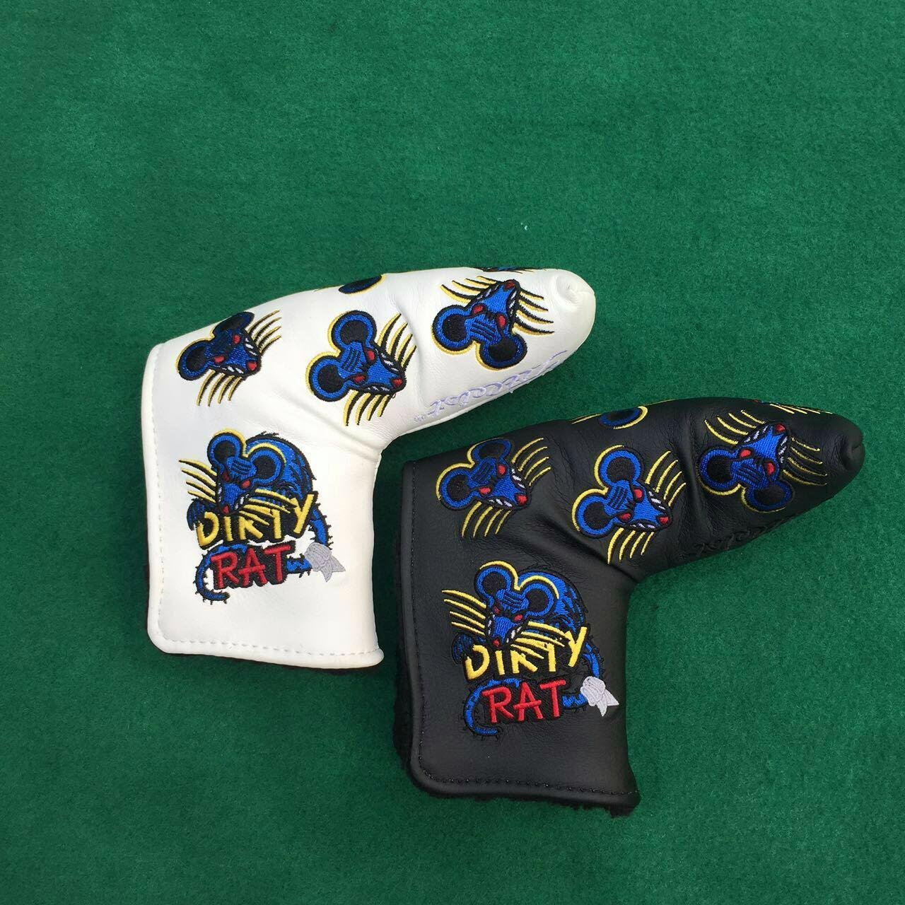 Mouse PU Leather Golf Putter Head Club Covers