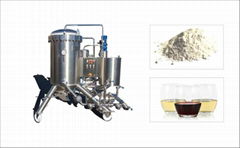 Horizontal Disc Diatomite Filter For Fruit Juice Wine Filtration