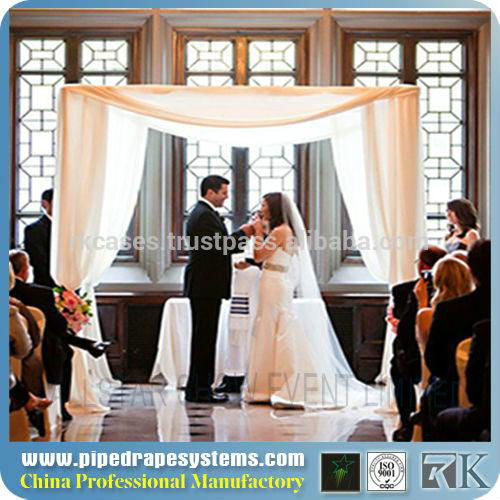 Rk high quality square wedding tent pipe and drape for wedding 3