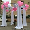 wedding tent, wedding decoration pipe and drape booth 2