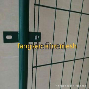 pvc coated welded holland garden mesh fence factory direct sale  2