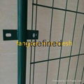 pvc coated welded holland garden mesh fence factory direct sale  2