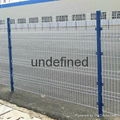 pvc coated welded holland garden mesh fence factory direct sale  3