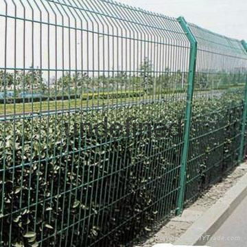 pvc coated welded holland garden mesh fence factory direct sale 