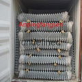 pvc coated factory direct sale chain link cultivation fence  3