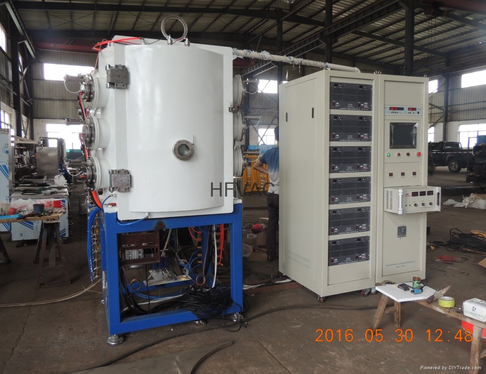 multi arc ion plasma vacuum spray titanium PVD coating machine for metal parts 5