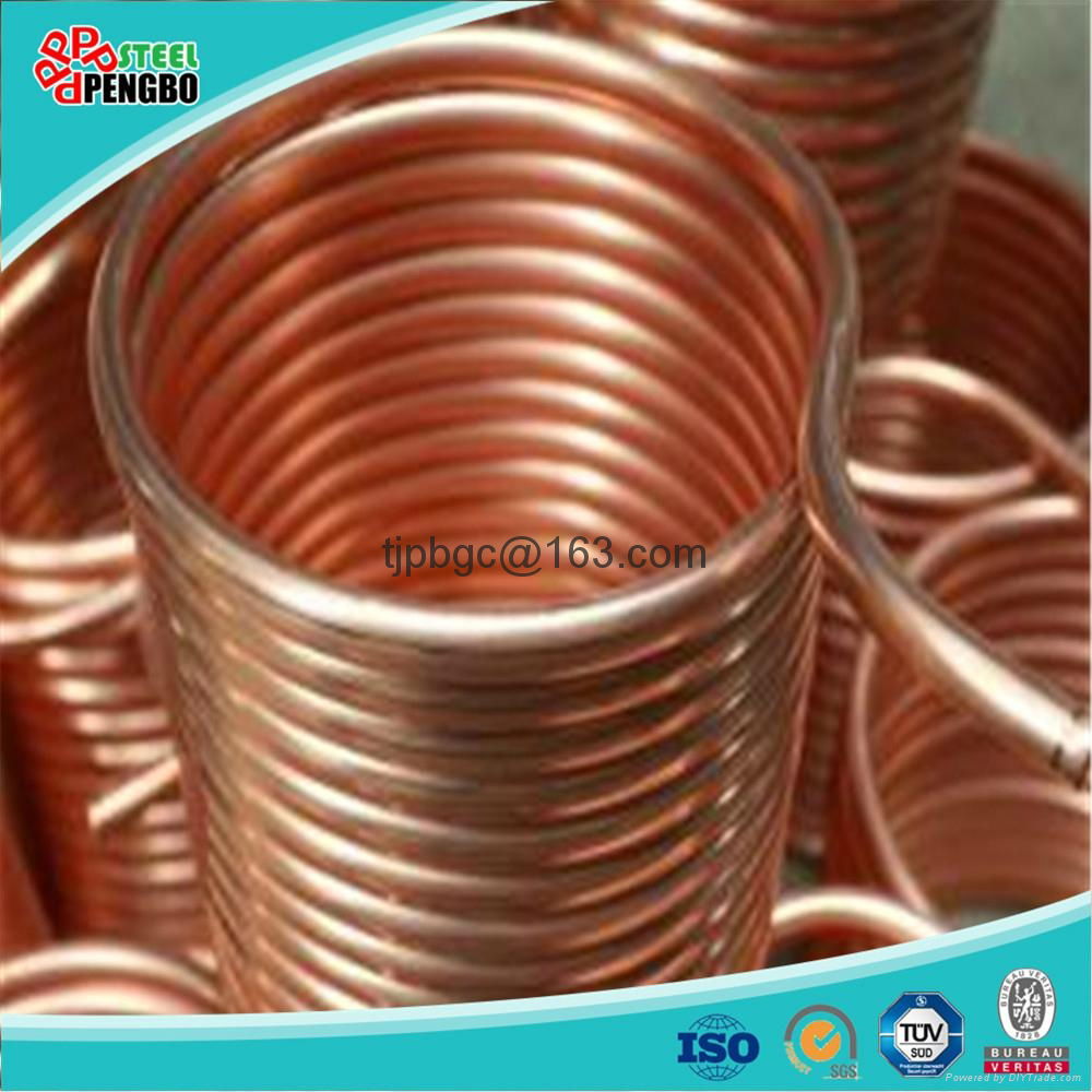 CHINA air condition AC&R Soft Pancake Coiled Copper Pipe 3