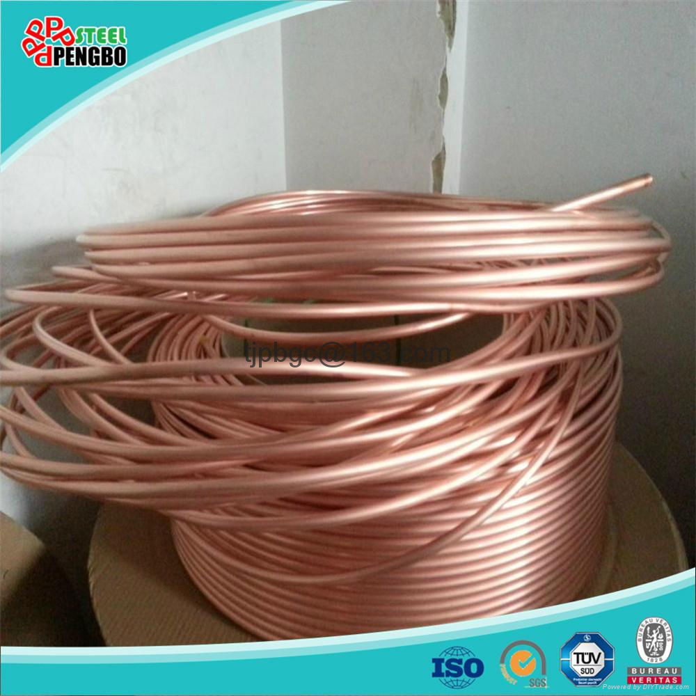 CHINA air condition AC&R Soft Pancake Coiled Copper Pipe 4