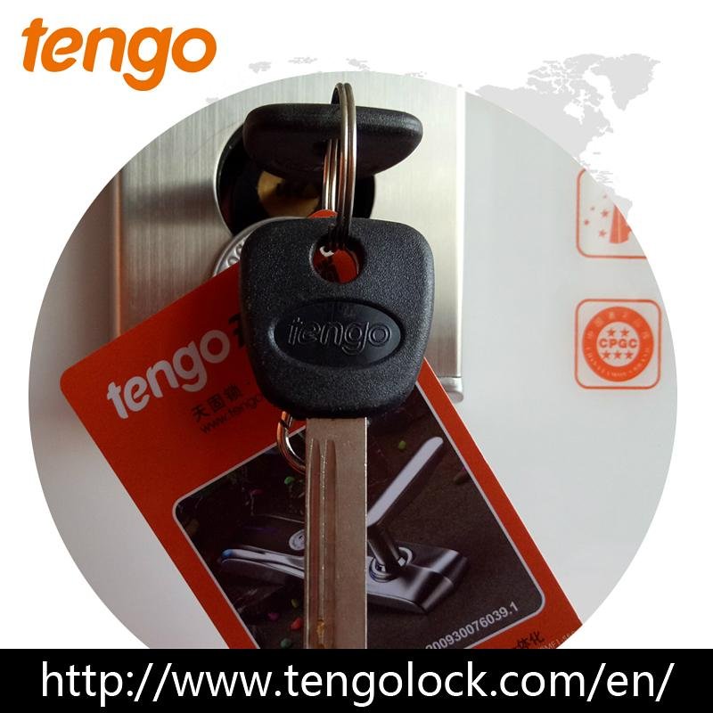 Silver Top quality Electronic RFID Keyless Hotel Smart Card Door Lock 2