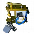 Fiber optic pneumatic crompressor for