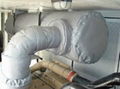Detachable flexible heat insulation cover
