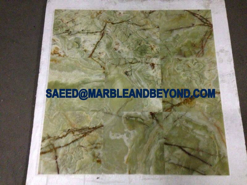 Multi Green Onyx Tiles 5