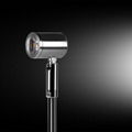 Silver pole lighting for jewelry watch