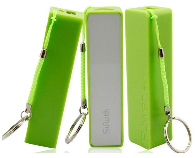Promotional Gift Gadget 2600mAh ABS Perfume Phone Charger 3
