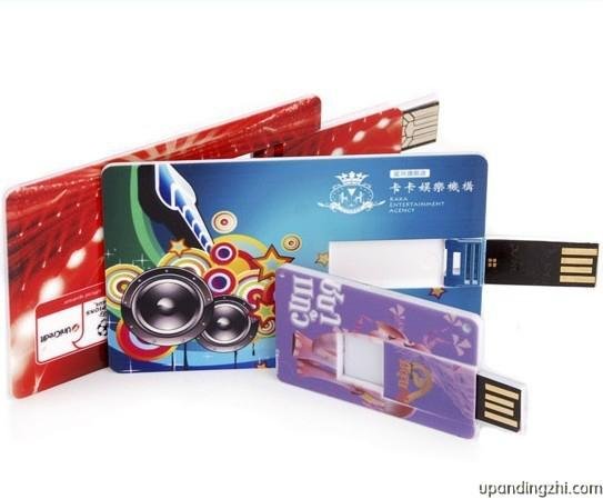 Promotional Gift Custom Credit Card USB Flash Drive with DIY Logo Print 3