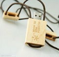 Maple Wood USB Pen Drive 128MB~64GB 2