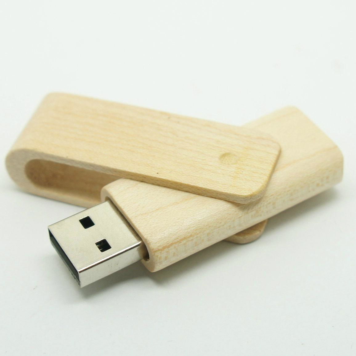 Maple Wood USB Pen Drive 128MB~64GB 4